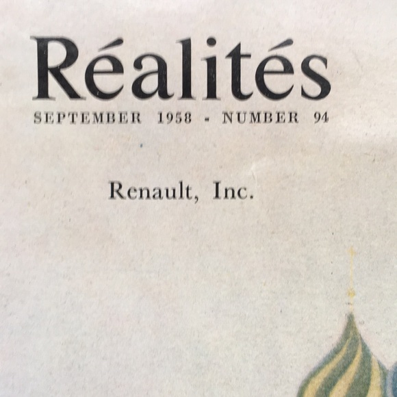 Realities French magazine sept 1958 number 94 - Picture 3 of 8